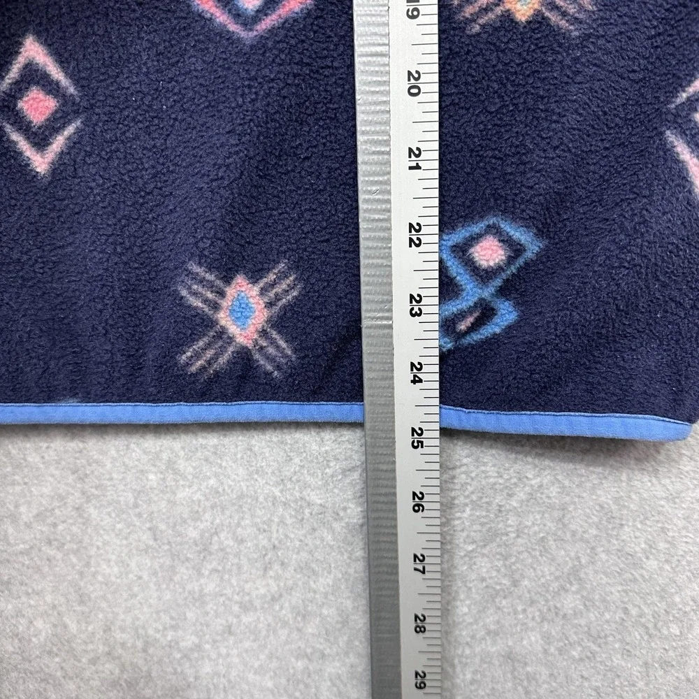 Patagonia Lightweight Synchilla Snap T Pullover Women Small Geometric Aztec SSNE
